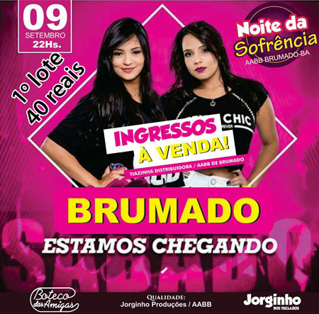 Brumado: vem aí a 'Noite da Sofrência' com Boteco das Amigas na AABB