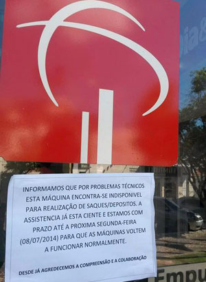 Brumado: Cliente na bronca com os serviços do banco Bradesco