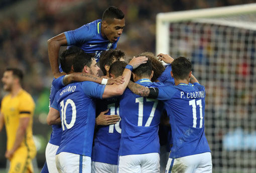 Seleção Brasileira goleia a Austrália em Melbourne