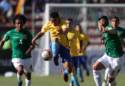 Brasil empata com a Bolívia pelas eliminatórias