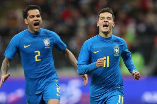 Brasil supera a Rússia por 3 a 0 em Moscou
