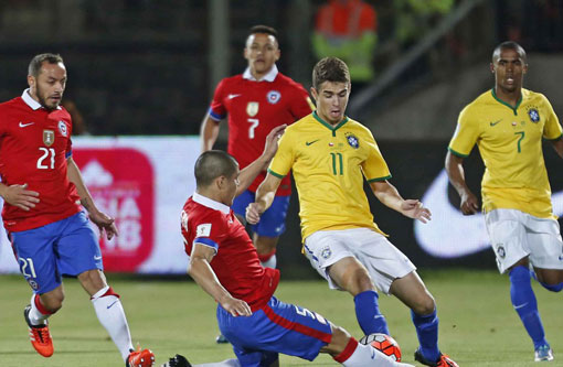 Brasil é superado pelo Chile na estreia das eliminatórias