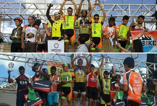 Atletas brumadenses se destacam em prova de Mountain Bike em Belo Campo