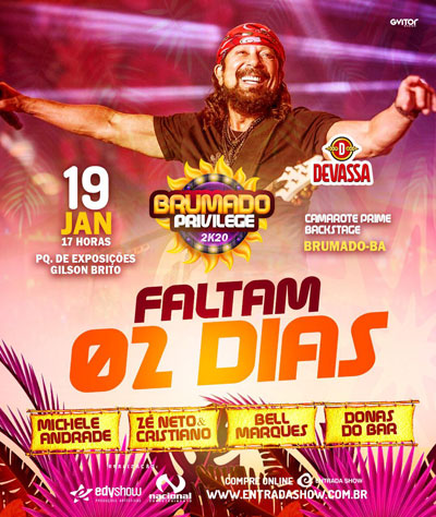 Faltam 02 dias para o Brumado Privilege 