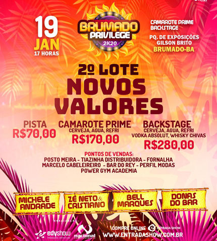 Brumado Privilege: Confira os valores do 2° lote