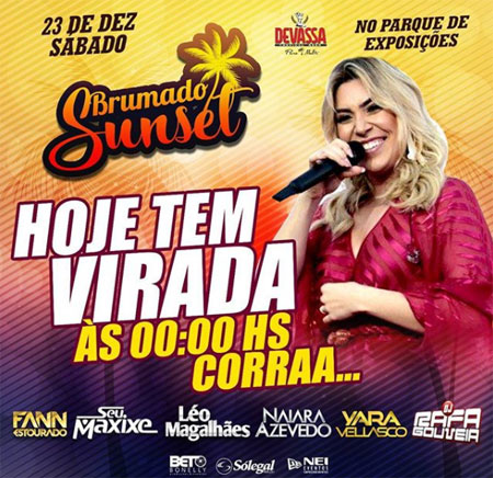 Brumado Sunset: Virada de preço vai acontecer hoje à meia-noite; corra e garanta já o seu ingresso 