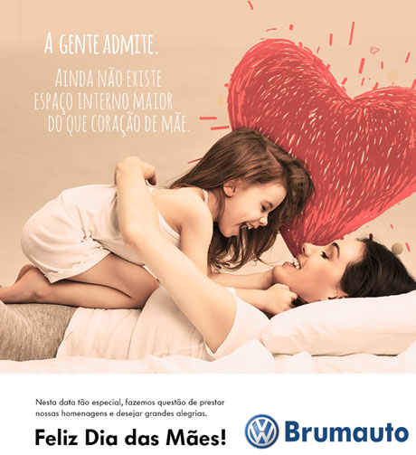 A Brumauto parabeniza todas as mães