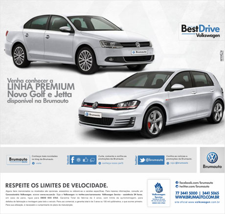 Brumado: Conheça na Brumauto a linha Premium Volkswagen