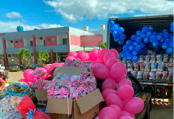 Caculé: ONG Jardim das Borboletas distribuiu 13 toneladas de alimento na culminância do Natal Solidário 