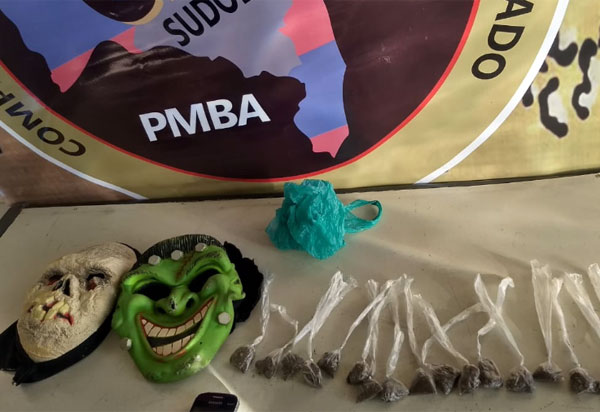 Caesg detém dois indivíduos acusados de tráfico de drogas em Carinhanha