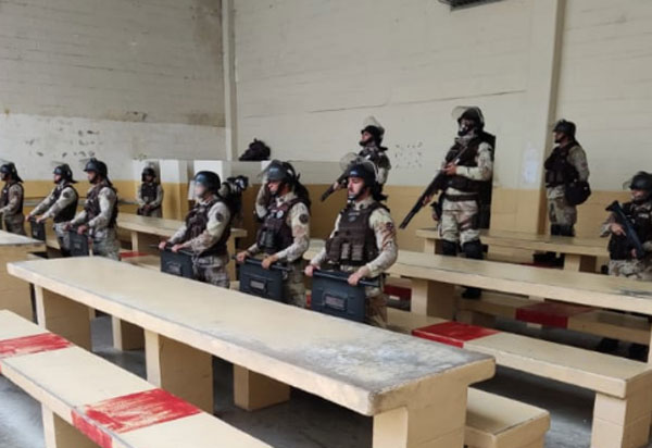 Cipe Sudoeste realizou ação de revista no Conjunto Penal de Vitória da Conquista