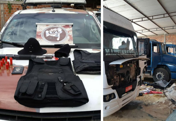 Caesg localiza desmanche de veículos roubado em Vitória da Conquista