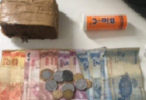 Caesg apreende drogas e suspeito de tráfico na zona rural de Guanambi