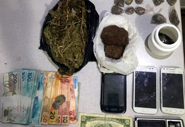 Casal é detido acusado de trafico de drogas em Livramento