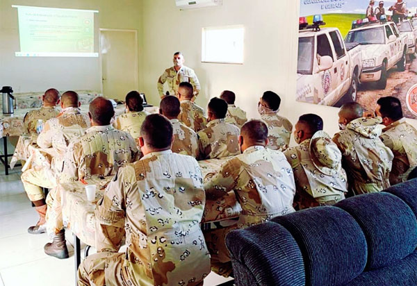 Guarnição Caesg recebe instrução para manutenção do conhecimento jurídico