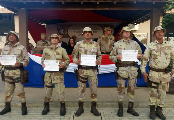 CAESG realizou  'Parada Geral' e entrega da 'Pele Rajada'