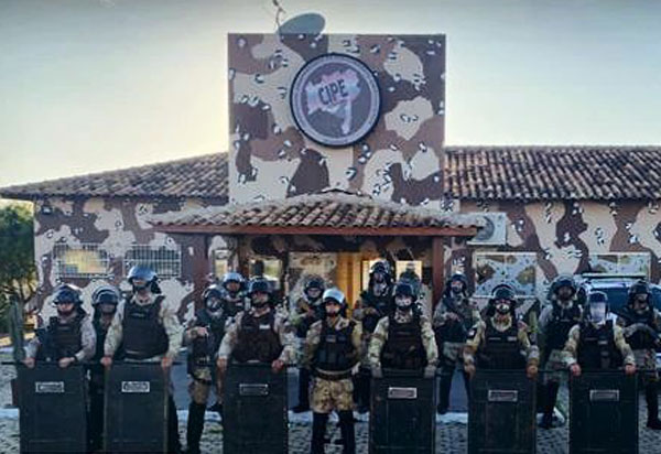 Cipe Sudoeste realizou revista prisional no Conjunto Penal de Vitória da Conquista