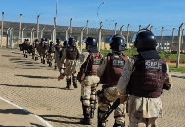 Caesg realizou revista no Conjunto Penal de Vitória da Conquista