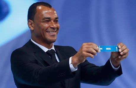 Copa de 2014: Brasil enfrentará Croácia, México e Camarões