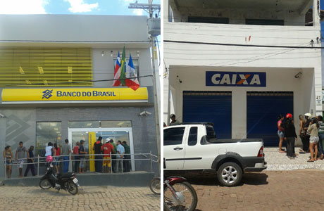 Barra da Estiva: Cerca de 15 homens assaltaram bancos