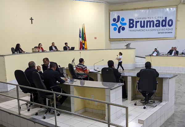 Brumado: sessão da Câmara de vereadores que aconteceria hoje foi adiada para amanhã às 08h