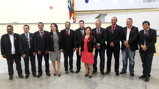 Brumado: vereadores se unem em prol da campanha contra o Câncer de Mama
