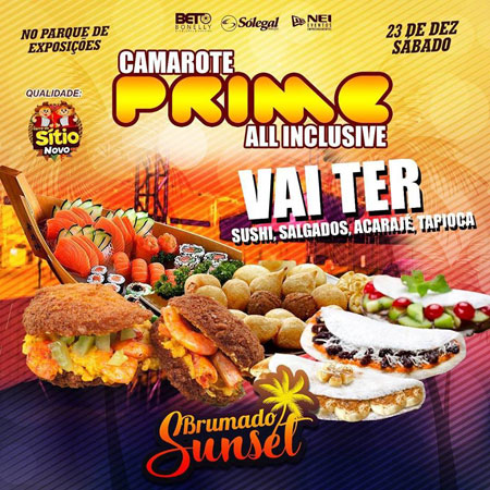 Camarote Prime do Brumado Sunset: conforto, comodidade e grandes novidades para curtir esse mega evento