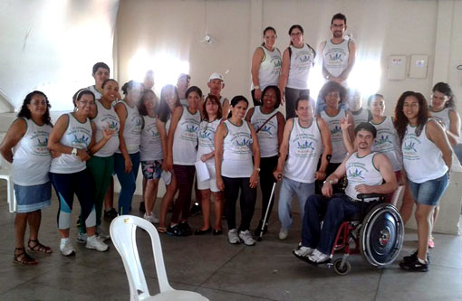 Brumado: 1ª Caminhada do Projeto Saúde e Movimento realizada pela APDEMB