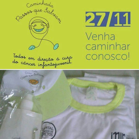 Caminhada 'Passos que Salvam' acontece no dia 27 de novembro