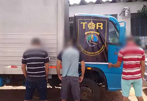 Rio do Antônio: TOR apreende caminhão com restrição de roubo
