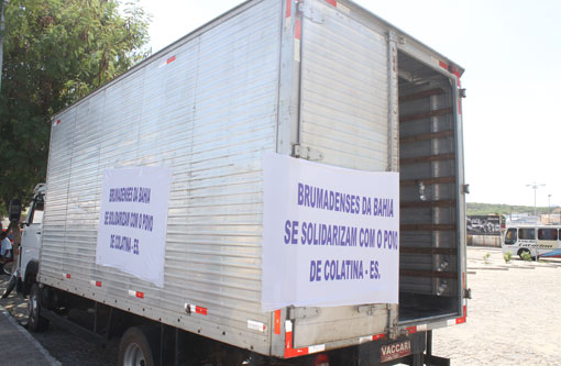 Brumado: Brumadenses participam de campanha e doam água mineral ao moradores de Colatina/ES