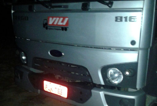 Caturama: Polícias Civil e Militar recuperam caminhão roubado