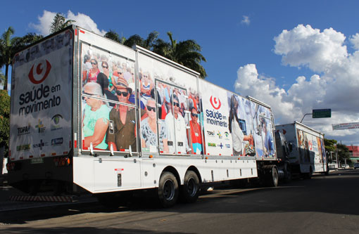 Caminhões do Saúde em Movimento já estão em Brumado