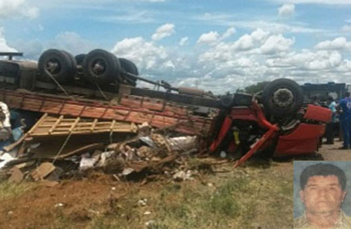 Caminhoneiro brumadense morre na BR-122 no trecho entre Pindaí e Pilões