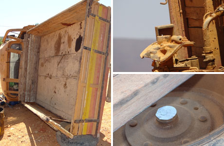 Brumado: Caminhonete tomba na BR-030 próximo a curva do cinco