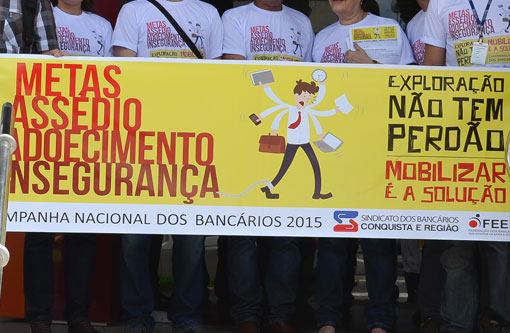 Sindicato dos Bancários lança a Campanha Salarial 2015