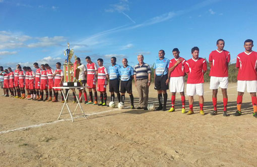 Brumado: Começa o Campeonato da Lagoa Funda; secretário de Esportes marca presença na abertura