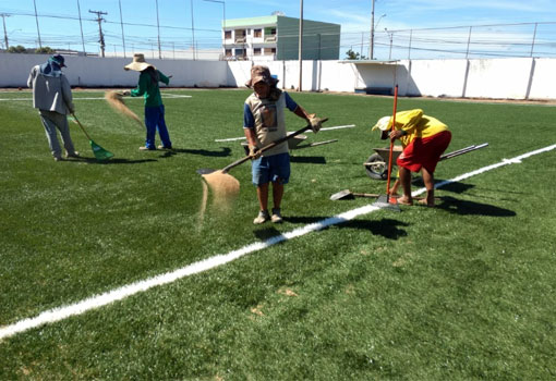 Brumado: novo campo da AABB será inaugurado com grama sintética padrão FIFA