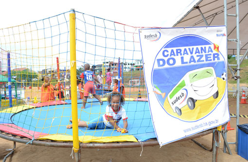 Caravana do Lazer promove atividades em Licínio de Almeida