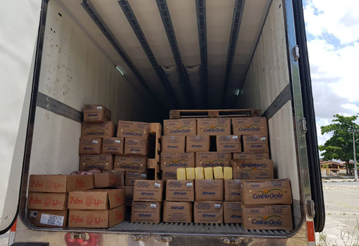 Sudoeste da Bahia: Dercarga recupera 17 toneladas de queijos avaliadas em R$ 240 mil