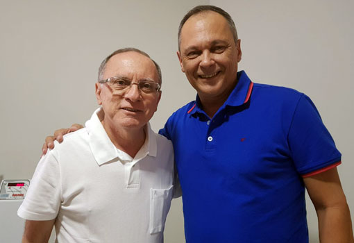 Ex-prefeito de Brumado, Geraldo Azevedo apoia a pré-candidatura de Carlinhos Moura a deputado federal