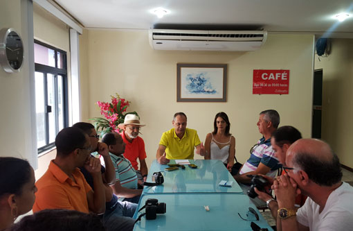 Pré-candidato a prefeitura de Brumado, Carlinhos Moura promoveu café da manhã com a imprensa local