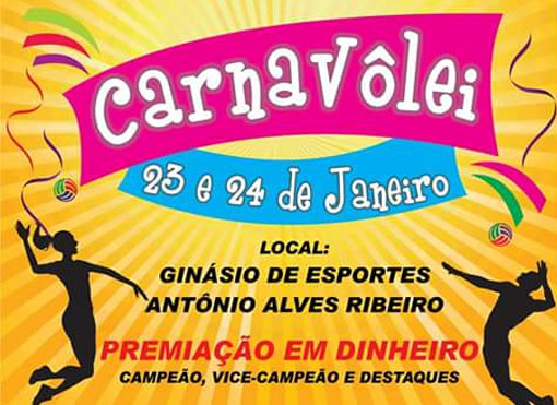 Brumado: Nos dias 23 e 24 acontece o 'Carnavôlei'