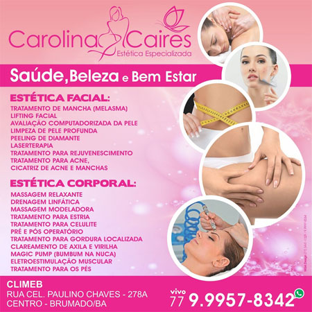Carolina Caires - Estética Especializada
