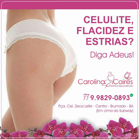 Carolina Caires - Estética Especializada: combata a celulite e fique de bem com o seu corpo