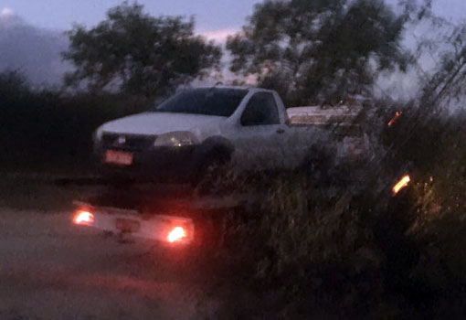 Polícia Militar recuperou veículo roubado em usina de asfalto em Brumado