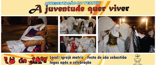 Brumado: CARP apresenta peça teatral 'A Juventude quer viver'