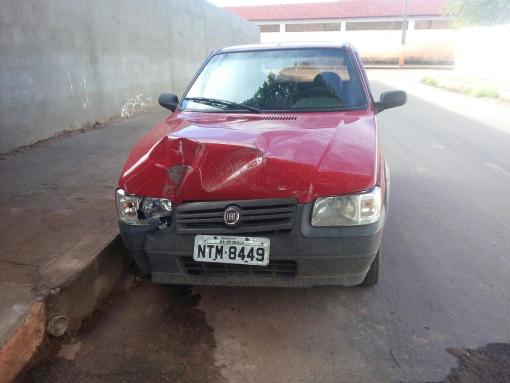 Brumado: Veículo que se envolveu em acidente no Bairro Santa Tereza possui placa adulterada