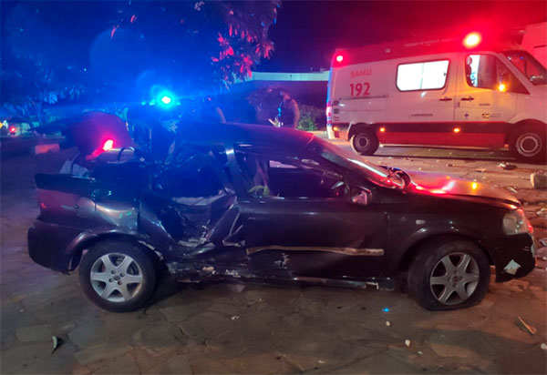 Motorista alcoolizado provoca acidente em Livramento