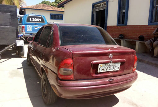 Polícia Militar apreende veículo com chassi adulterado